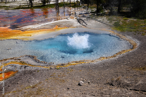 Firehole Spring at Yellowstone National Park