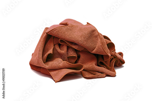 Pile of brown rags