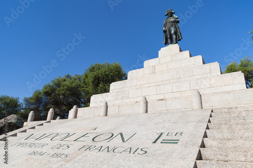 Memorial with statue of Napoleon Bonaparte