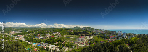 Panoramni views of Sochi