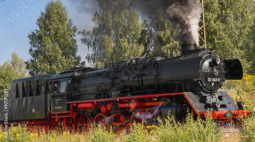 schöne alte dampflok, dampflokomotive