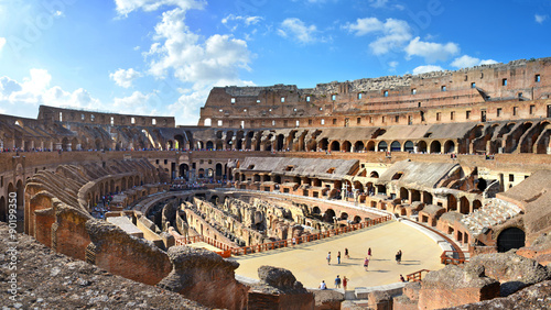 Rom Kolosseum XXL Panorama Innenansicht innen – Rome Colosseum XXL Panoramic View