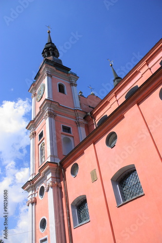 Sanktuarium w Świętej Lipce - prastare miejsce kultu Maryi na ziemiach mazursko-warmińskich w Polsce. 