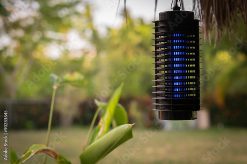 Mosquito trap, electric zapper