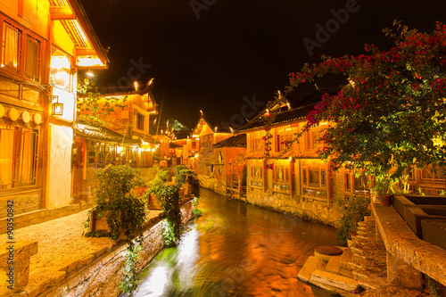 Lijiang old town in Yunnan, China
