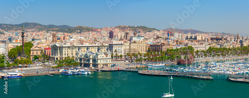 The Port of Barcelona has a 2000-year history and great contemporary commercial importance as one of Europe's ports in Mediterranean, and Catalonia's largest port