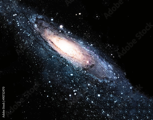a spiral galaxy in the universe