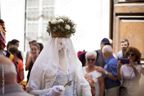 La Moma en la procesión del Corpus de Valencia