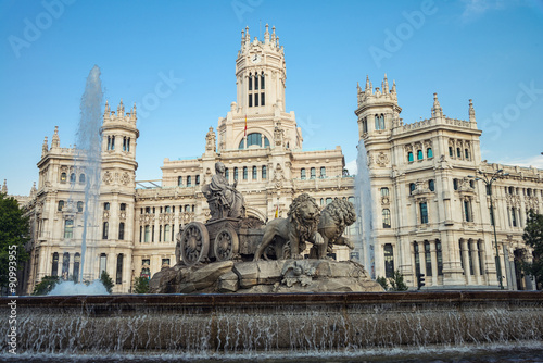 Plaza Cibeles in Madrid