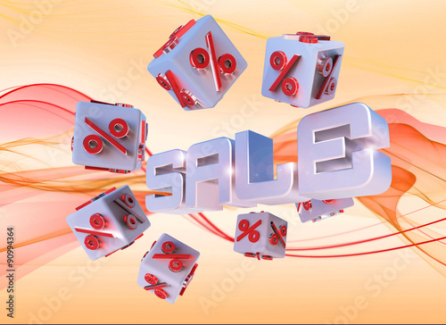 3d sale percent