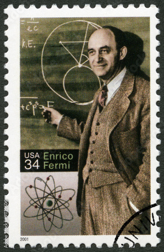 USA - 2001: shows of Enrico Fermi (1901-1954), Italian physicist