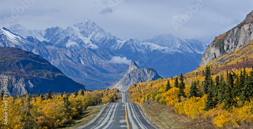 Lion's Head along the Glenn Highway in Alaska