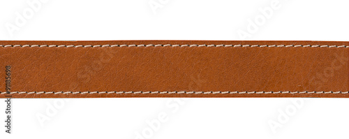 leather with seam, belt background