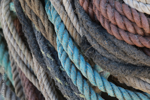 Vintage nautical rope