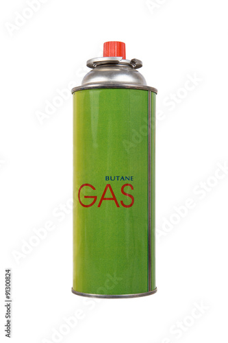 liquid butane gas can