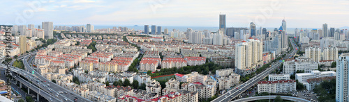 City Panorama, shot in Qingdao, China