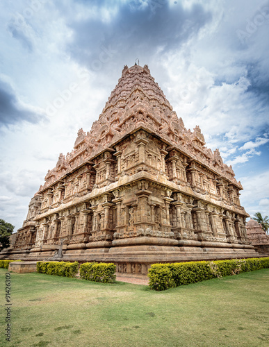 Ancient Hindu temple, South India