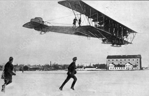 Russian plane Sikorsky Ilya Muromets ca. 1913 