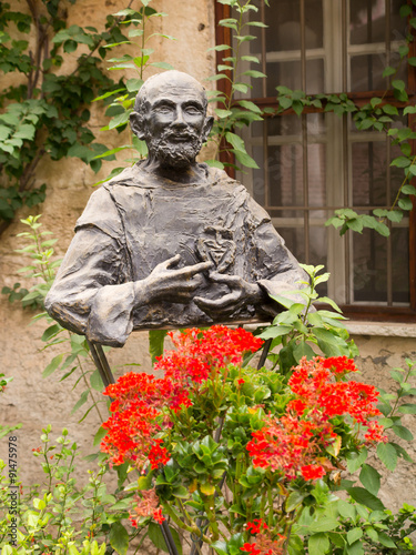 Monument to Blessed Charles de Foucauld Eugene (1858 -1916) near