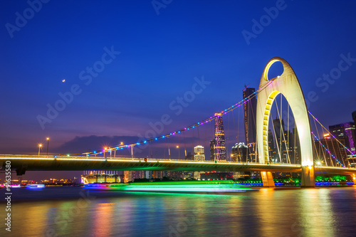 cable stayed bridge over a river