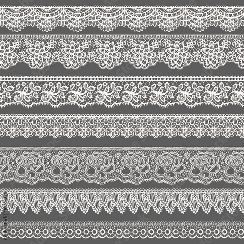 Lace borders