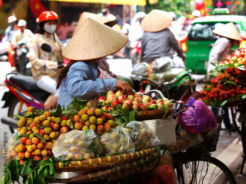 Street vendors, Vietnam