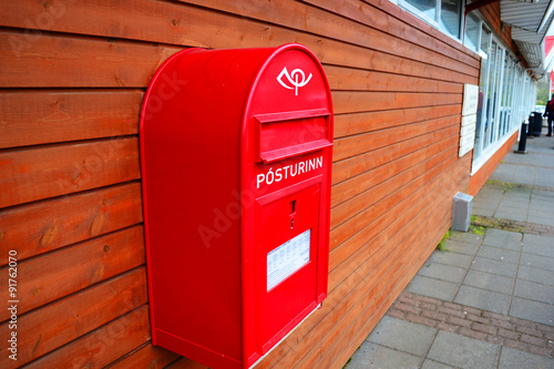 Islandzka skrzynka pocztowa