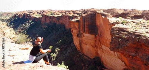 kings canyon, northern territory, australia