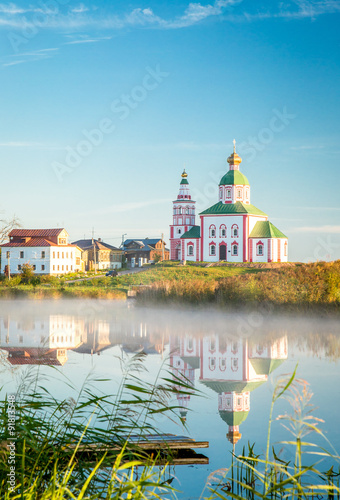 Orthodox church in city of Suzdal Russia