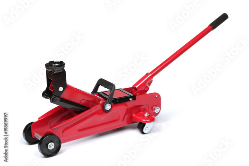 Hydraulic floor jack