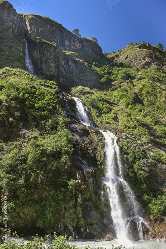 Waterfall in Himalayas