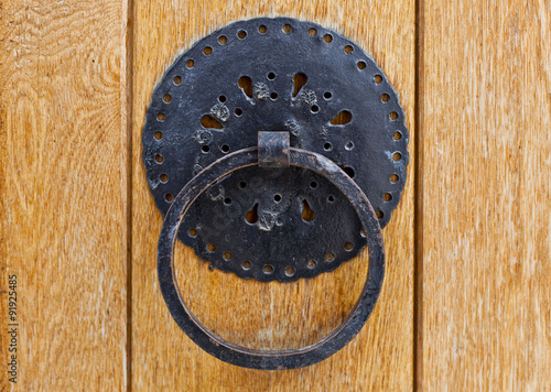 Mosque door detail in Sarajevo