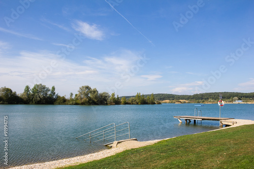 Lake Königsdorf In South Burgenland Austria In Summer