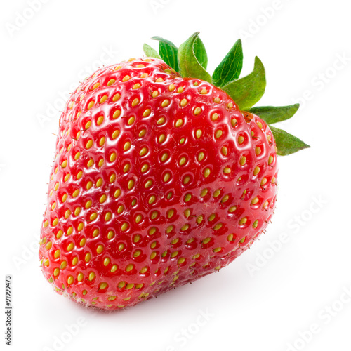 Strawberry. Berry isolated on white background