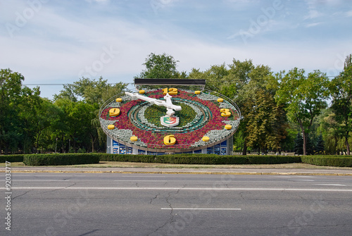 Flower Clock in Krivoy Rog