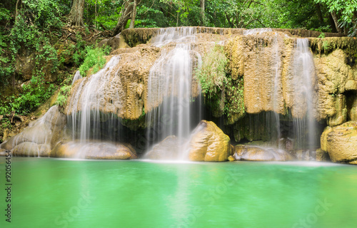 Erawan waterfall. Thailand