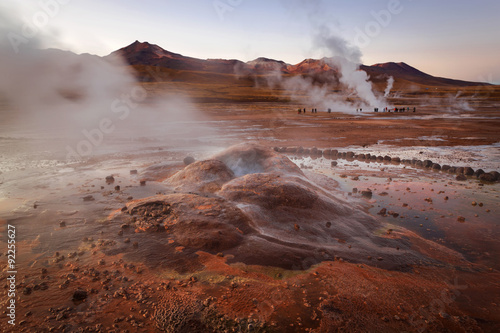 Tatio geysers, Atacama desert, Chile
