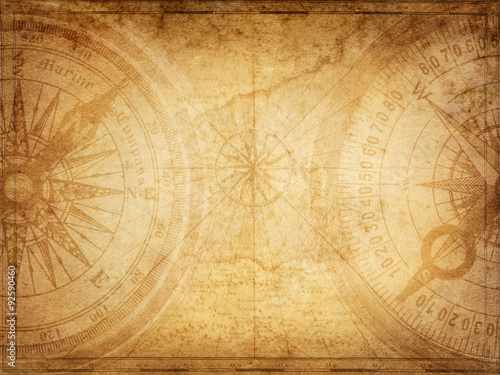 Pirate and nautical theme grunge background