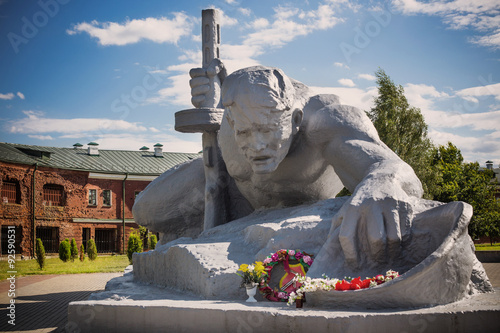 monument , Brest fortress, Belarus