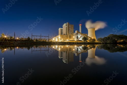 Power Plant Stoecken by Hannover in Germany