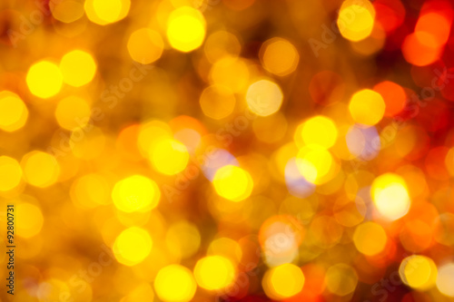 brown, yellow and red blurred Christmas lights