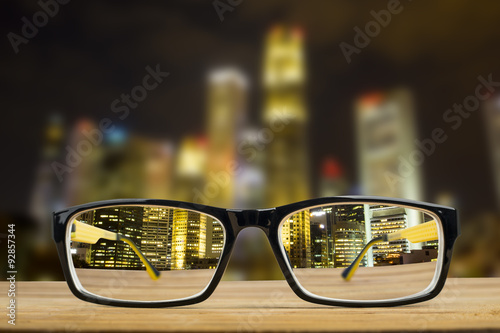 Glasses view vision focus viewpoint
