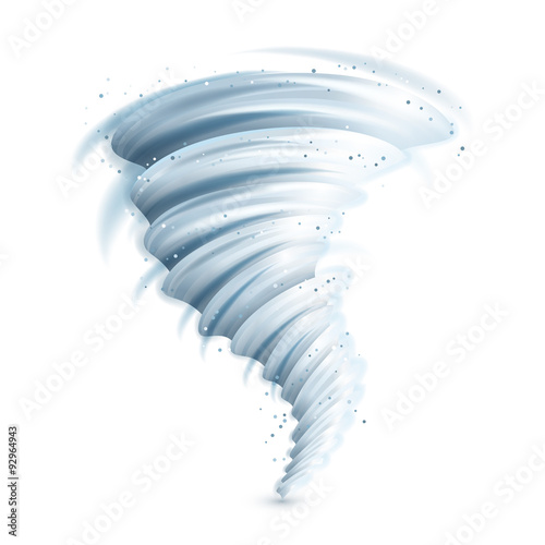 Realistic Tornado Illustration