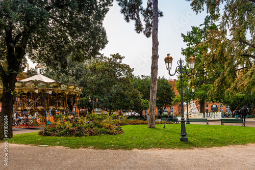 Jardin Goudouli, Place du Président Thomas Wilson à Toulouse, 