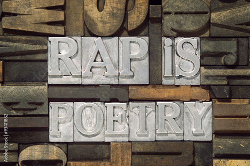 rap is poetry
