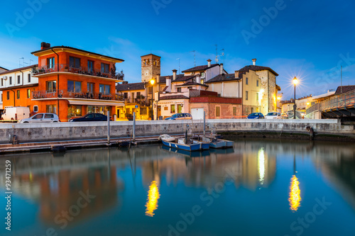 Marano Lagunare at Sunset., Italy