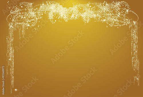 Yellow Glitter BackGround