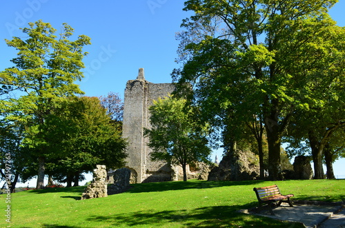 Ruine du Château de Domfront (Orne-Normandie)