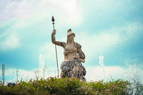 Statue of Venus with a spear