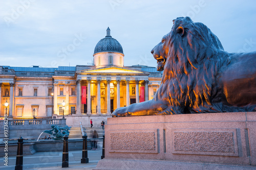 Trafalgar square, London